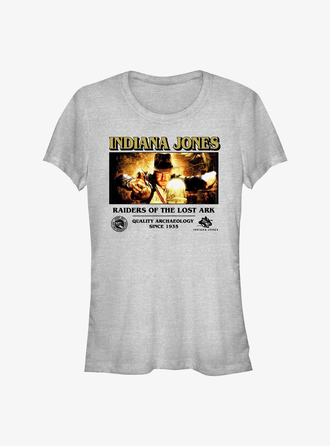 Indiana Jones and the Raiders of the Lost Ark Poster Girls T-Shirt, ATH HTR, hi-res