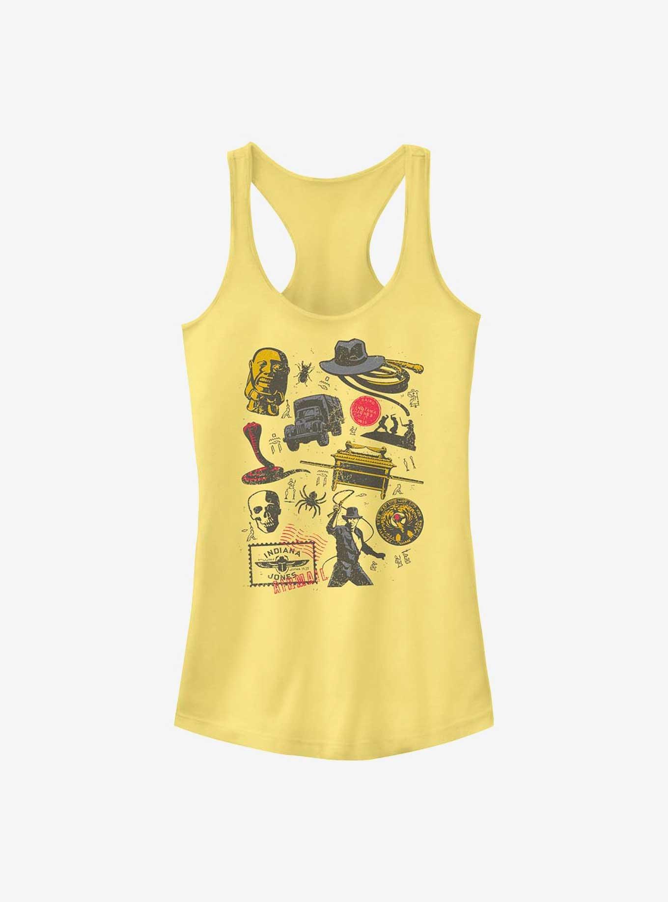 Indiana Jones Iconic Adventures Girls Tank, BANANA, hi-res