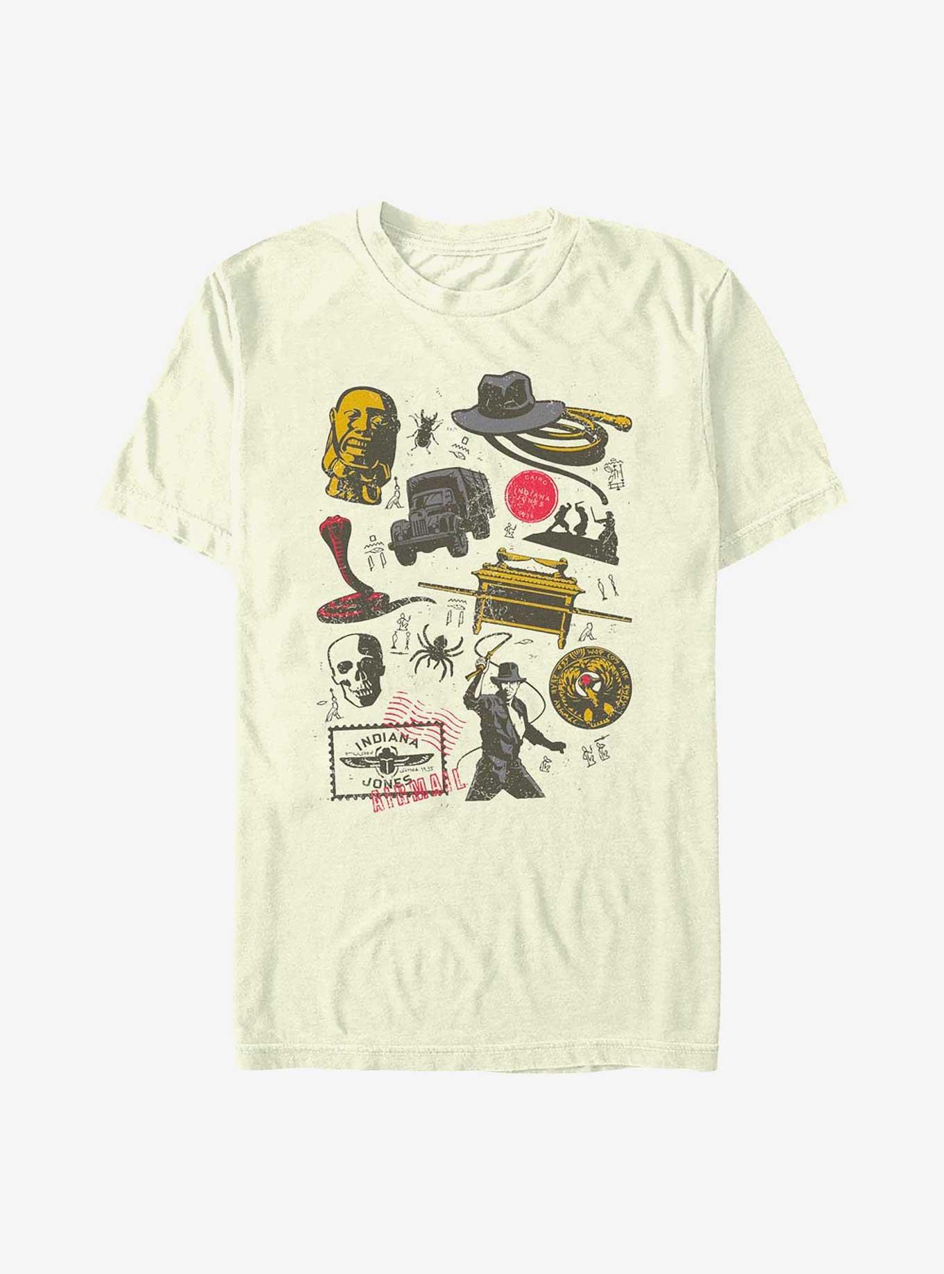 Indiana Jones Iconic Adventures T-Shirt, NATURAL, hi-res
