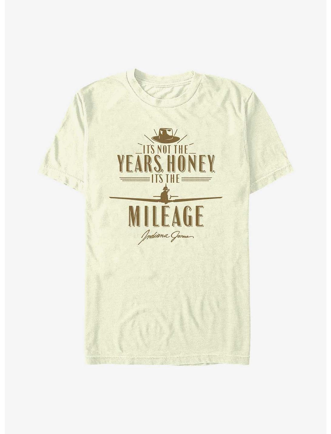 Indiana Jones It's The Mileage T-Shirt, NATURAL, hi-res
