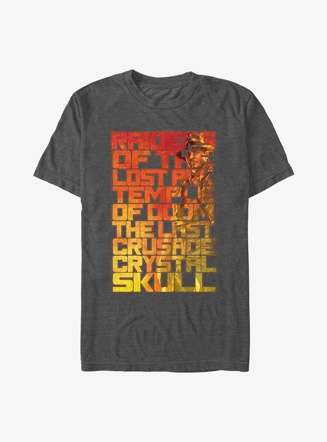 Indiana Jones Movie Titles T-Shirt, , hi-res