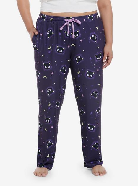 Chococat Stars & Moons Girls Pajama Pants Plus Size | Hot Topic