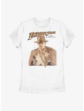 Indiana Jones and the Raiders of the Lost Ark Archaeologist Portrait Womens T-Shirt, , hi-res