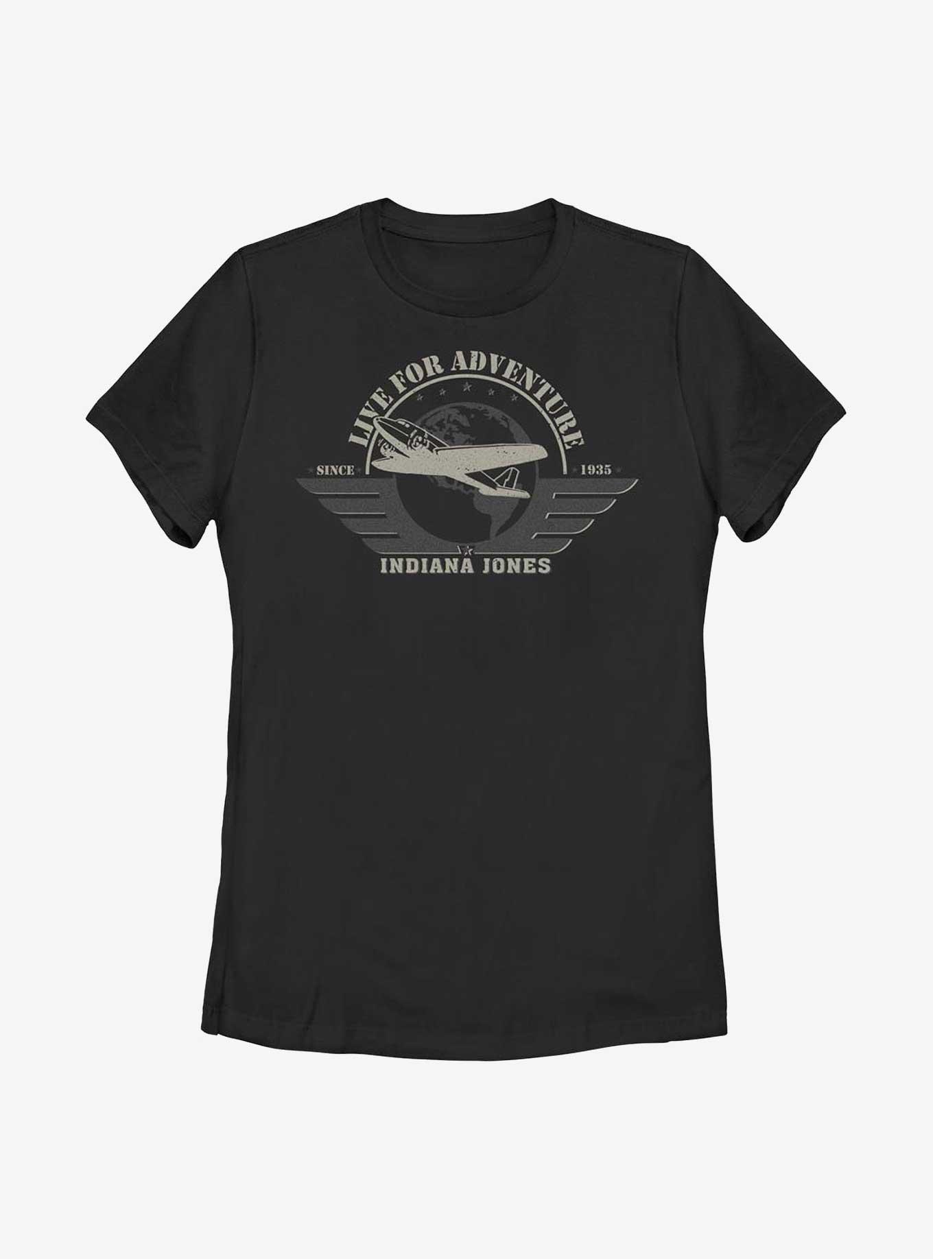 Indiana Jones Aviation Badge Womens T-Shirt, , hi-res