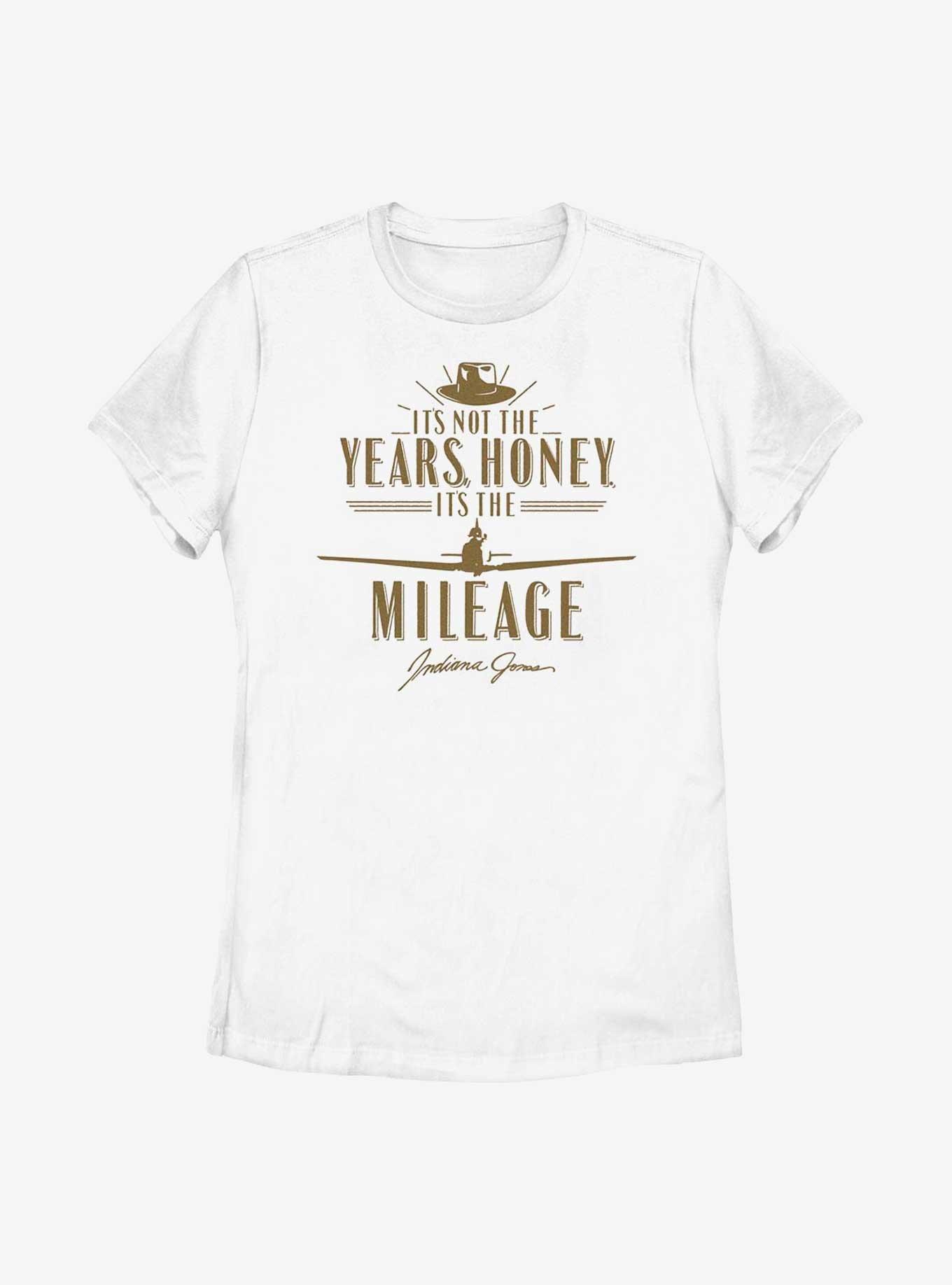 Indiana Jones Its The Mileage Womens T-Shirt