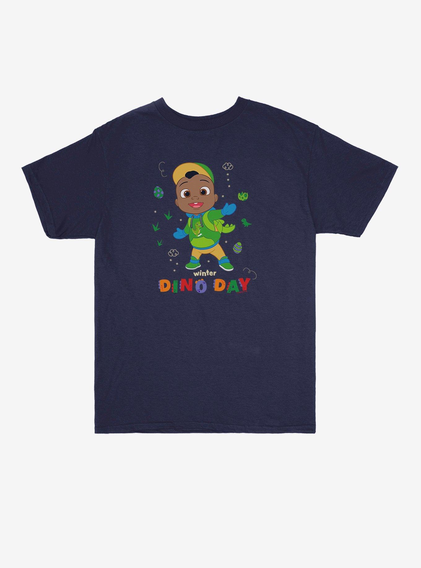 CoCoMelon Winter Dino Day Youth T-Shirt, , hi-res