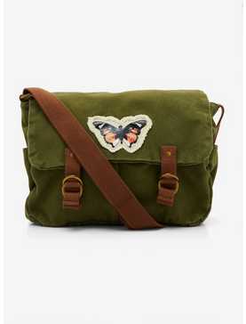 Olive Butterfly Messenger Crossbody Bag, , hi-res