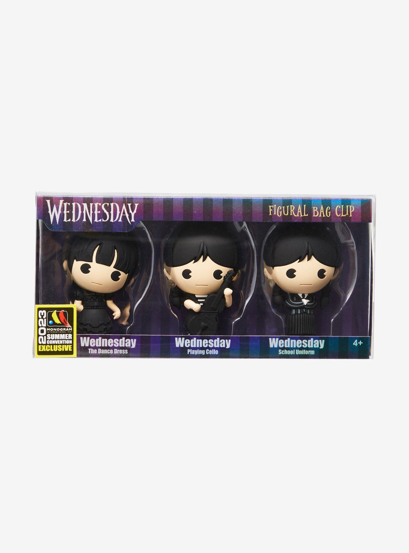The New Addams Family Series - Wednesday Addams (PVC Figure / Keychain)-  Zavico