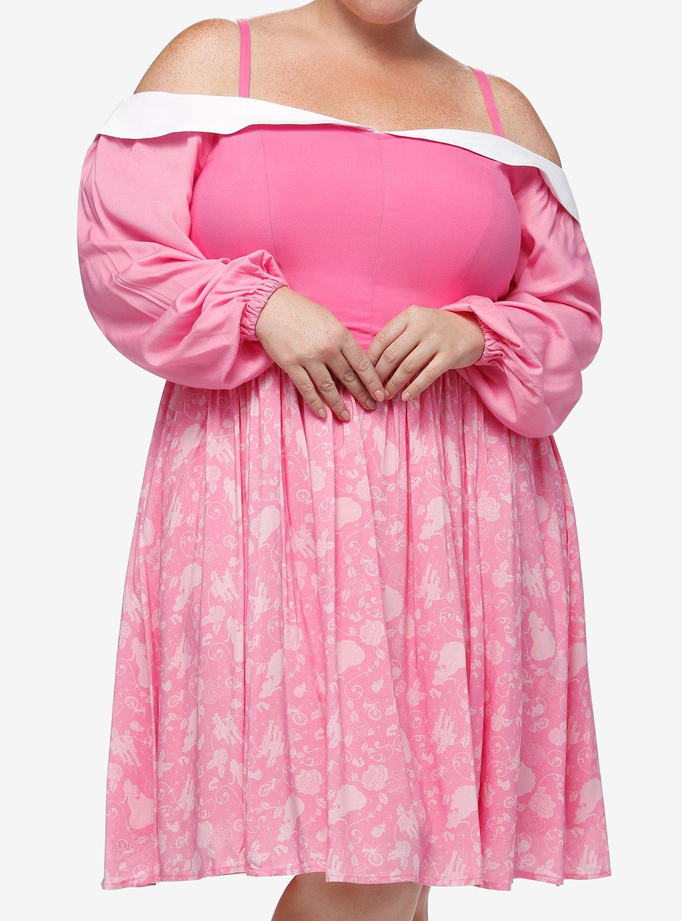 Disney Sleeping Beauty Aurora Dress Plus Size, MULTI, hi-res