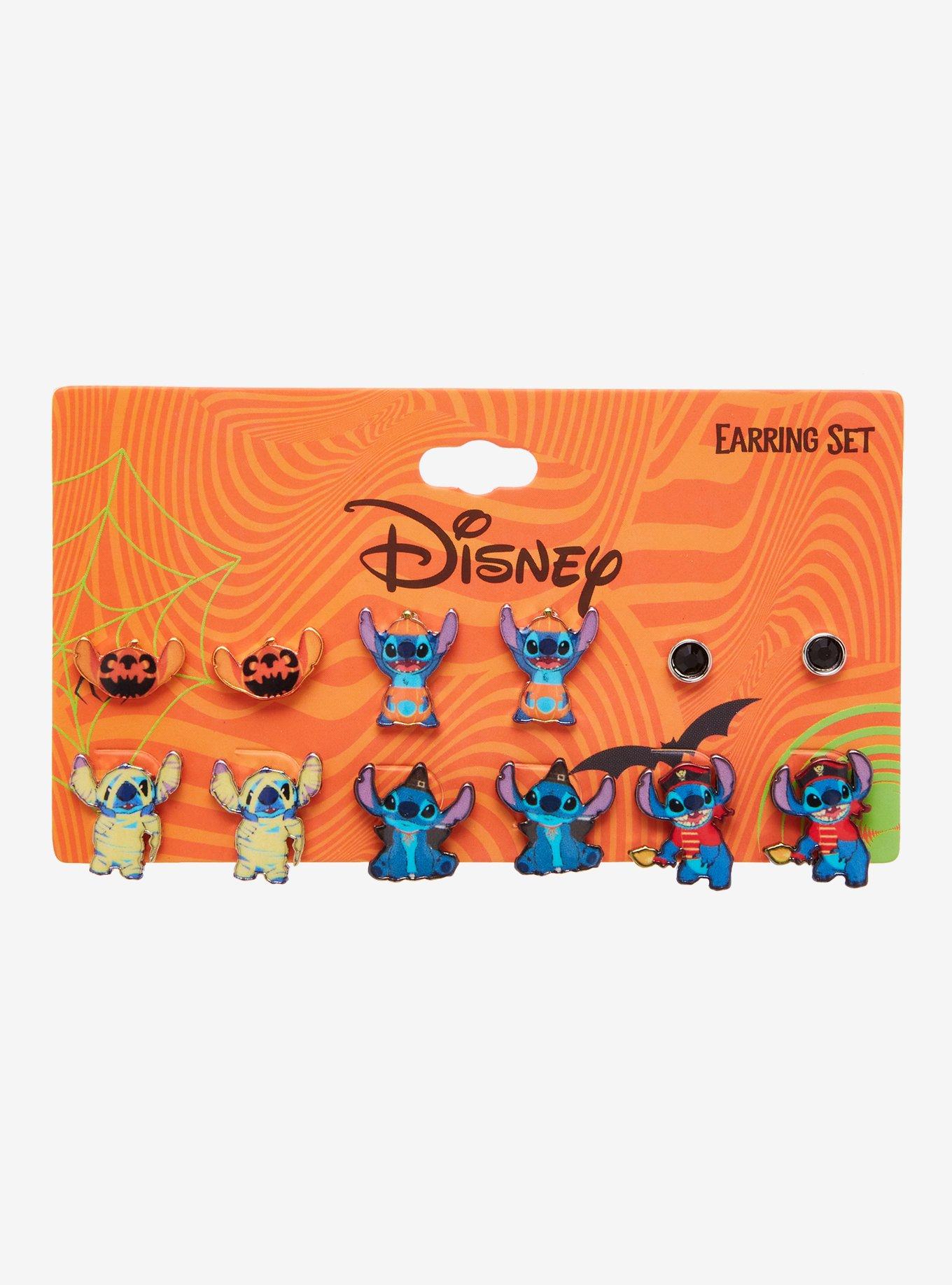 Disney Lilo & Stitch Halloween Costume Earring Set, , hi-res