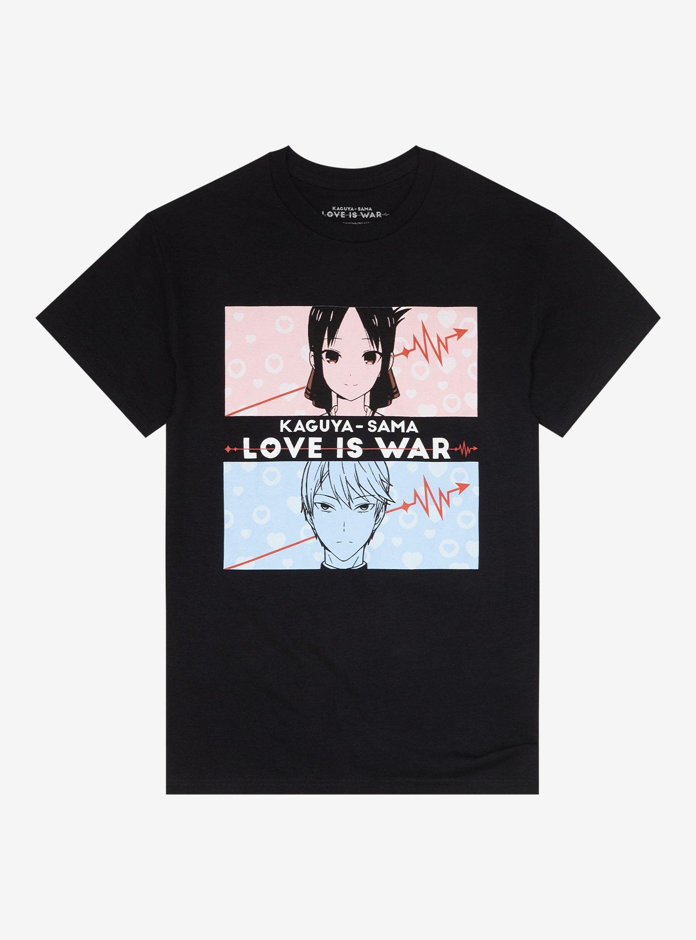 Kaguya-sama: Love Is War Shirogane & Shinomiya Panel Boyfriend Fit Girls T-Shirt, MULTI, hi-res