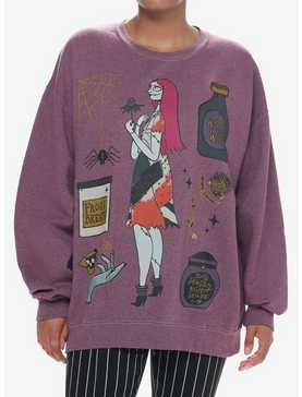The Nightmare Before Christmas Sally Potions Girls Oversized Sweatshirt, , hi-res