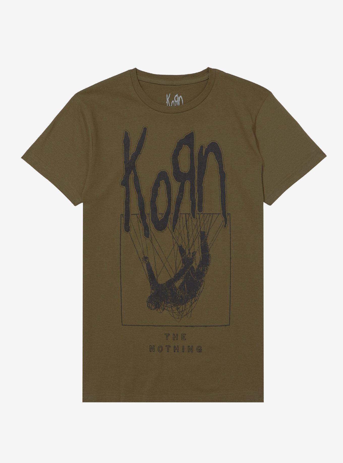 Korn The Nothing Green Boyfriend Fit Girls T-Shirt | Hot Topic