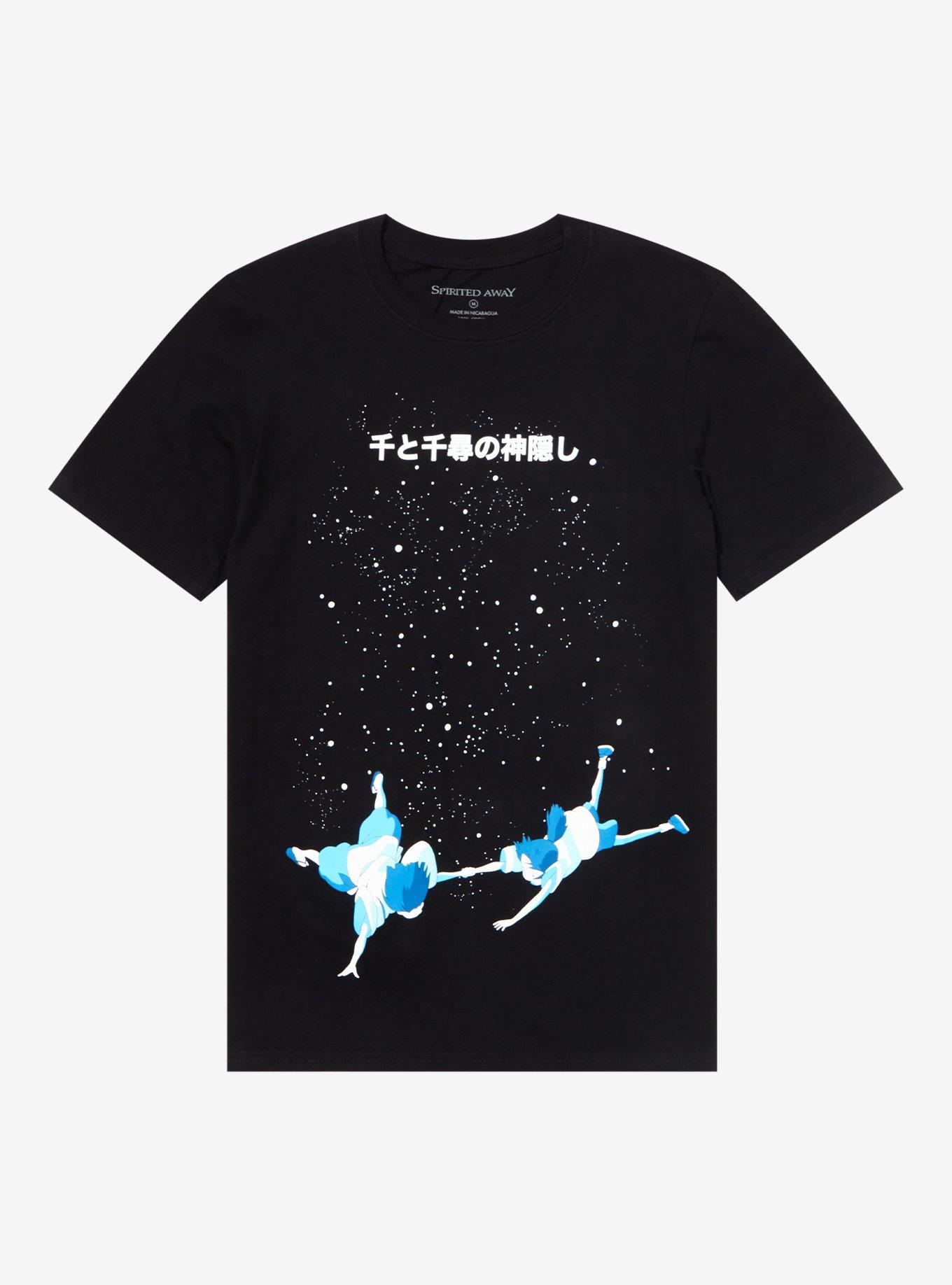 Studio Ghibli Spirited Away Duo Stars Boyfriend Fit Girls T-Shirt, MULTI, hi-res