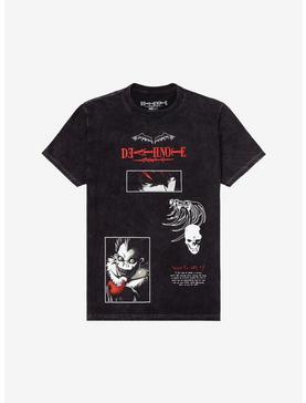Death Note Ryuk Light Eyes Dark Wash Boyfriend Fit Girls T-Shirt, , hi-res