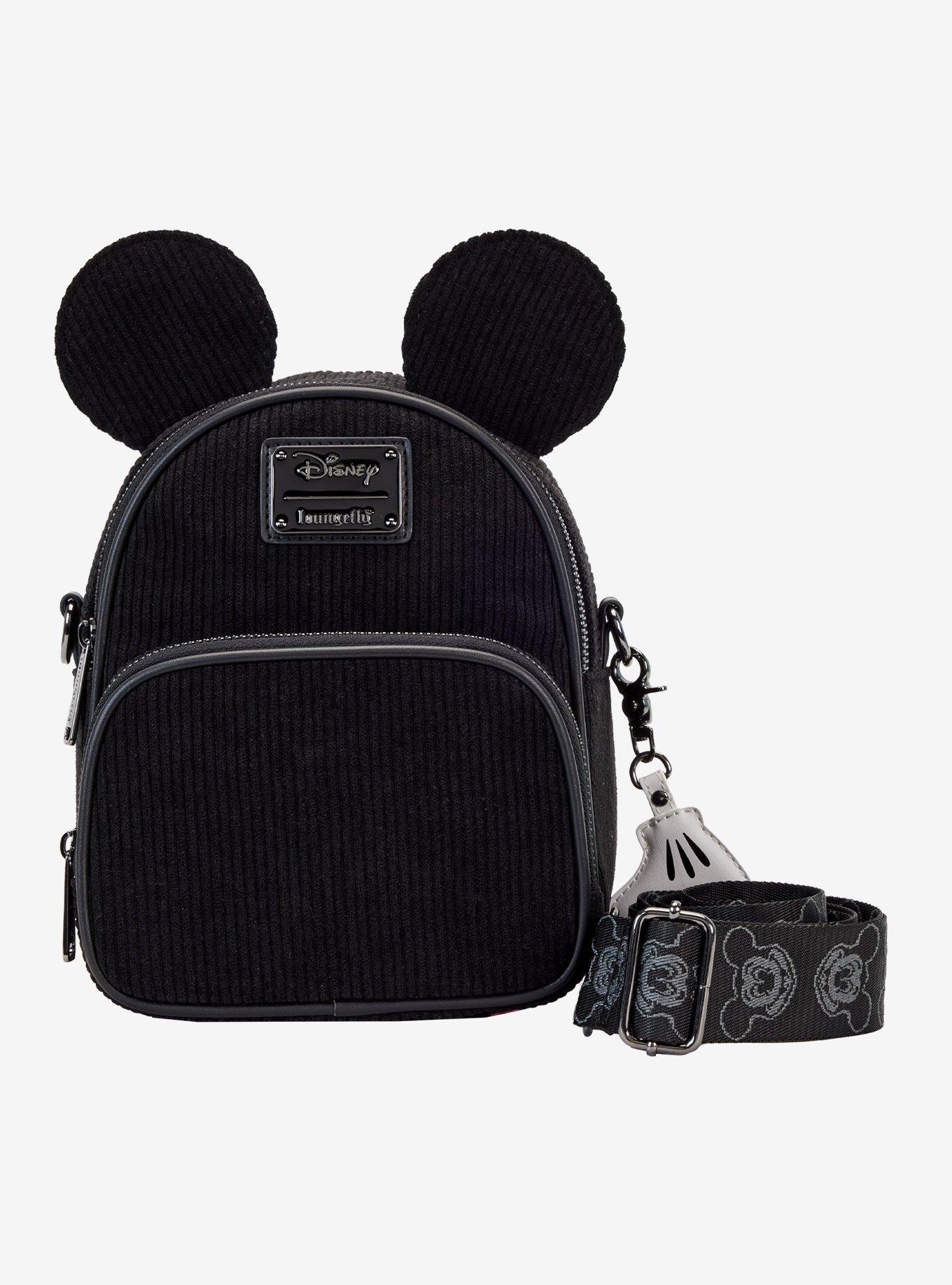 Loungefly Disney 100 Mickey Mouse Corduroy Crossbody Bag | BoxLunch