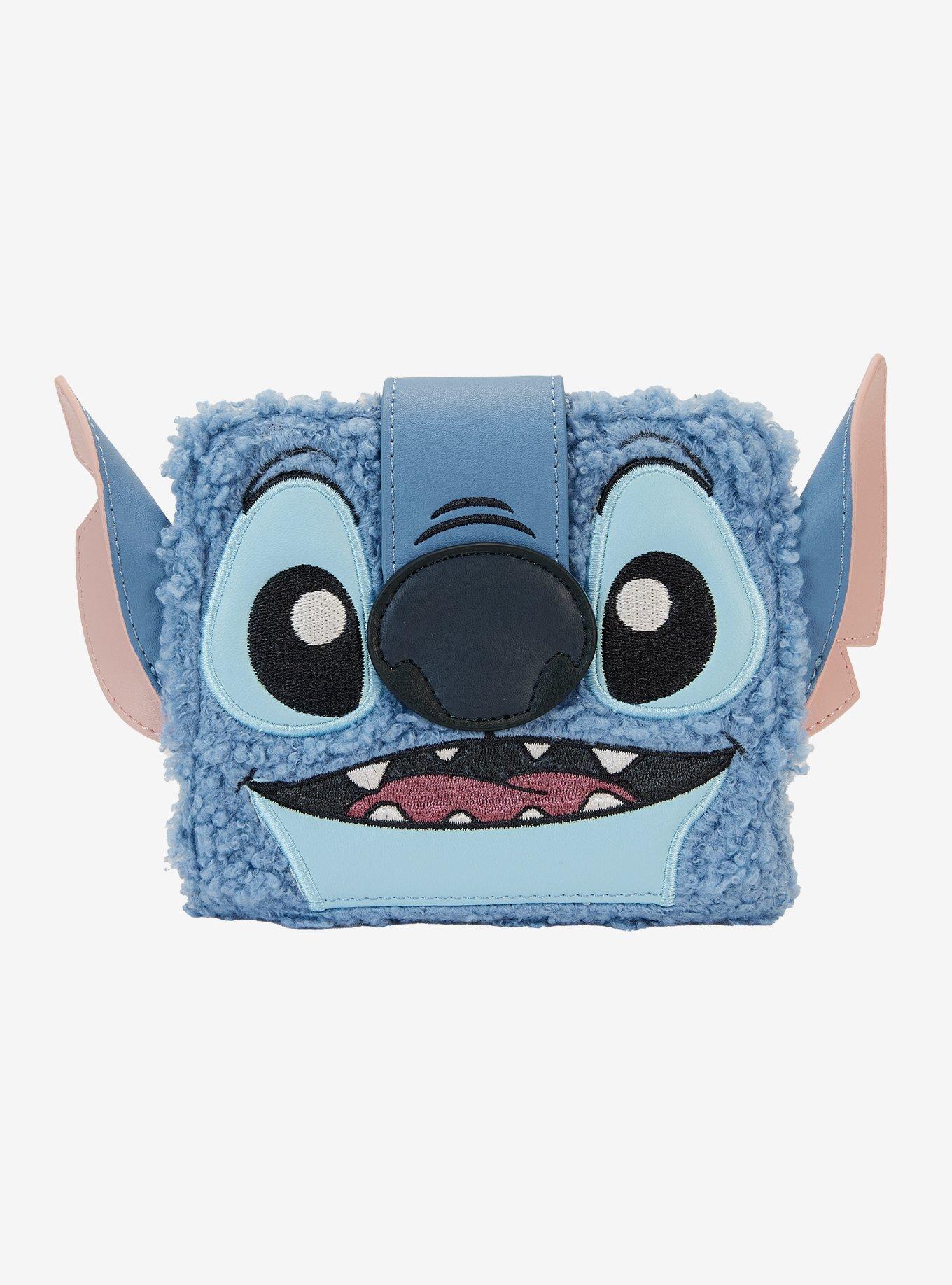 Loungefly Disney Lilo & Stitch Sherpa Figural Wallet, , hi-res