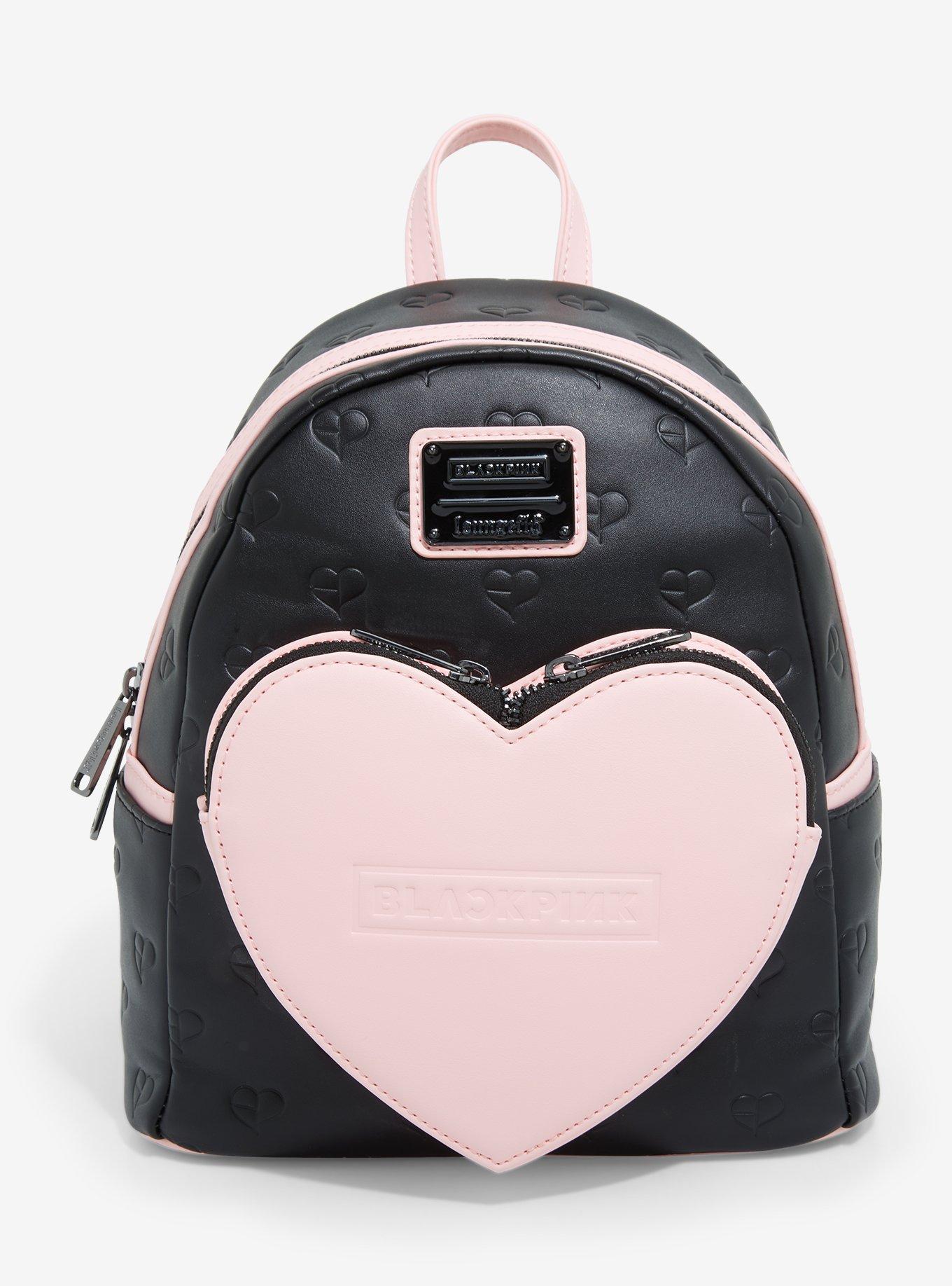 All Over Print Heart Mini Backpack Blackpink Loungefly