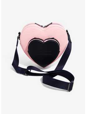 Loungefly BLACKPINK Allover Print Heart Crossbody Bag, , hi-res