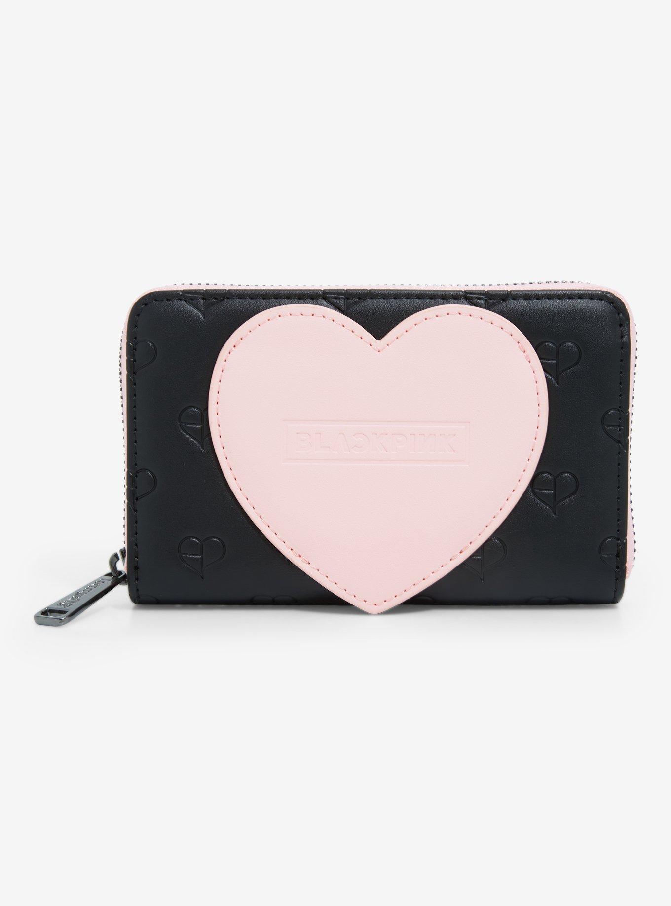 Loungefly BLACKPINK Logo Allover Print Wallet, , hi-res