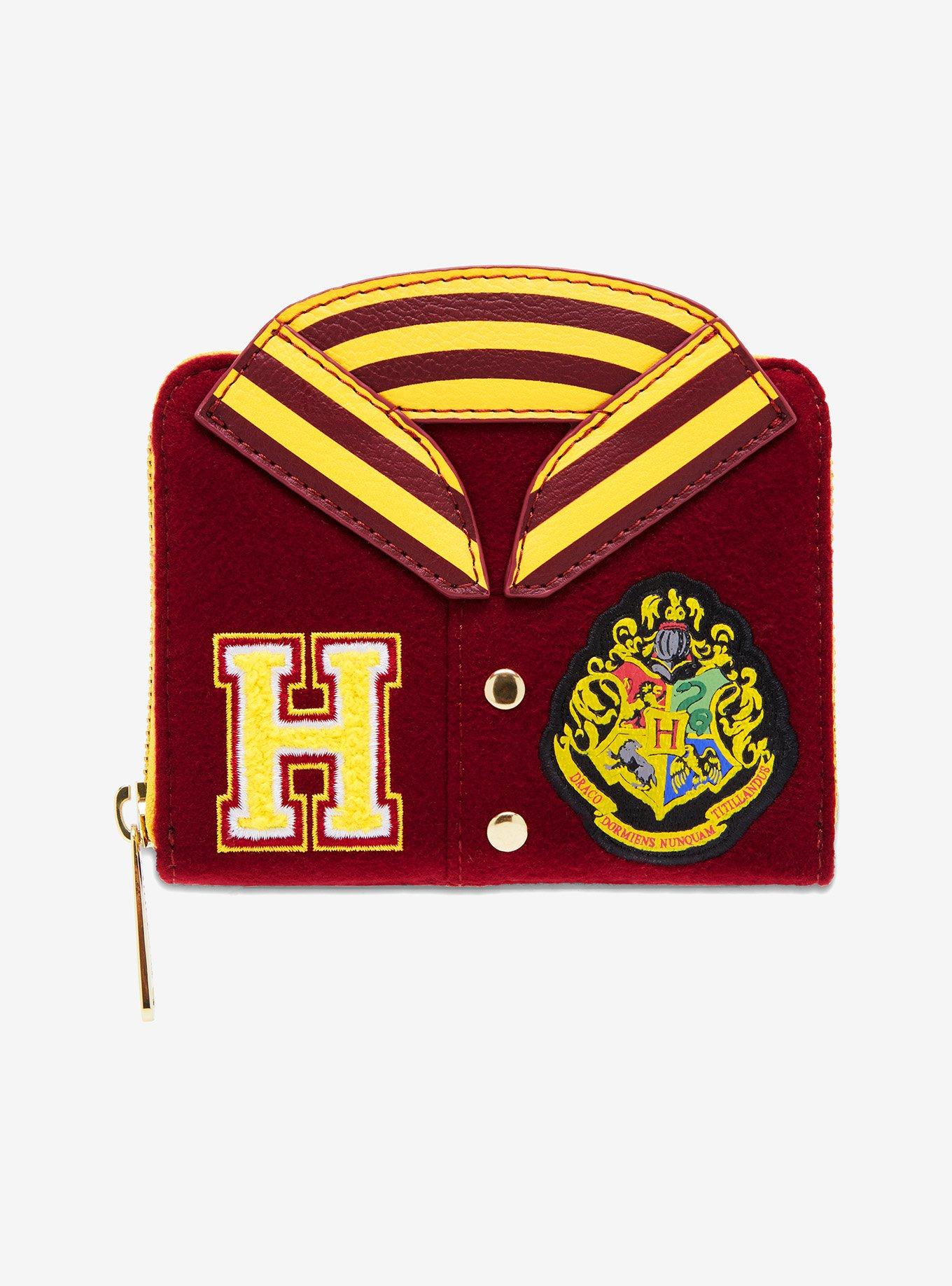 Loungefly Harry Potter Hogwarts Varsity Jacket Wallet, , hi-res