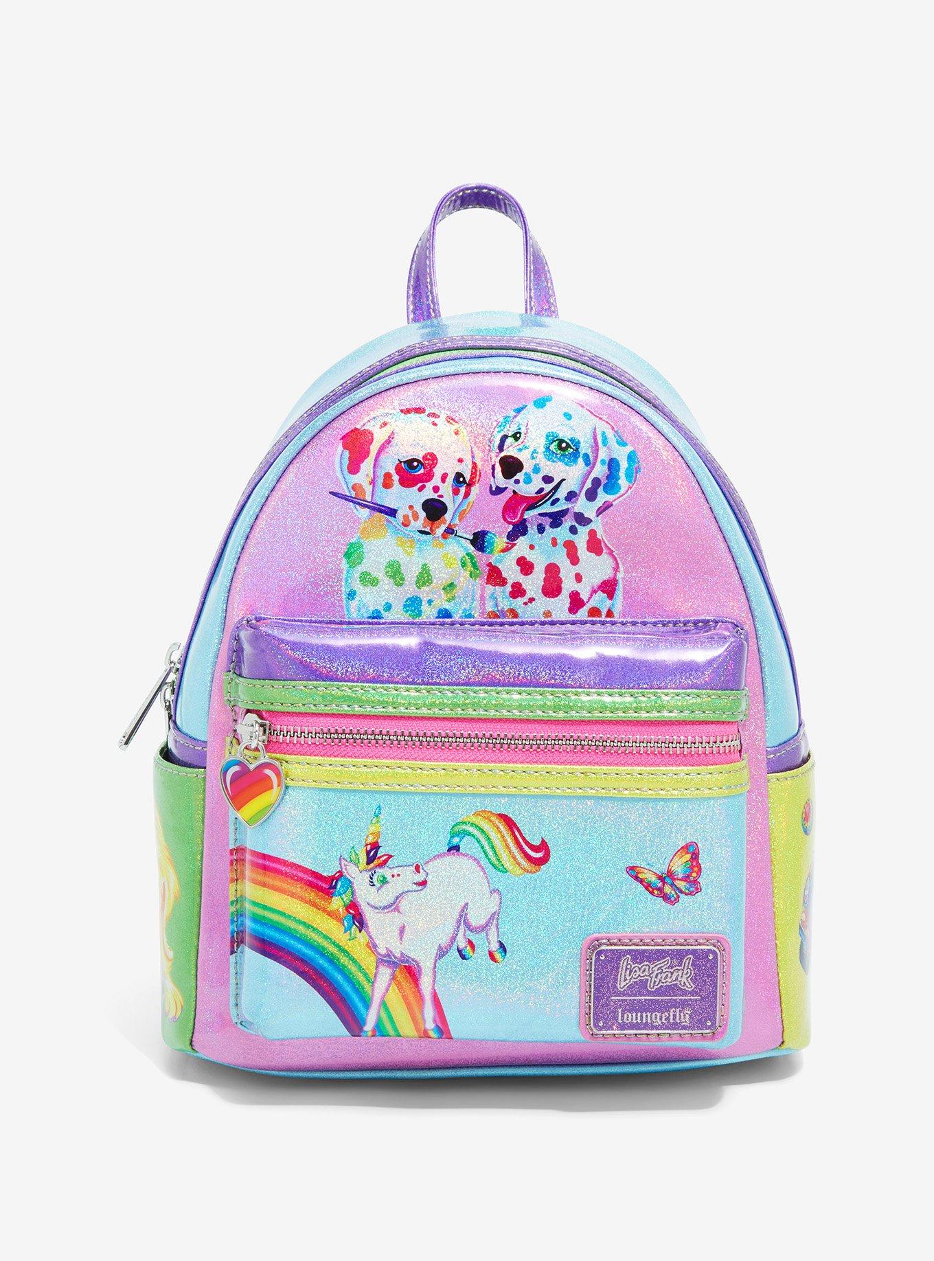 Lisa Frank Angel Kitty Crossbody Bag