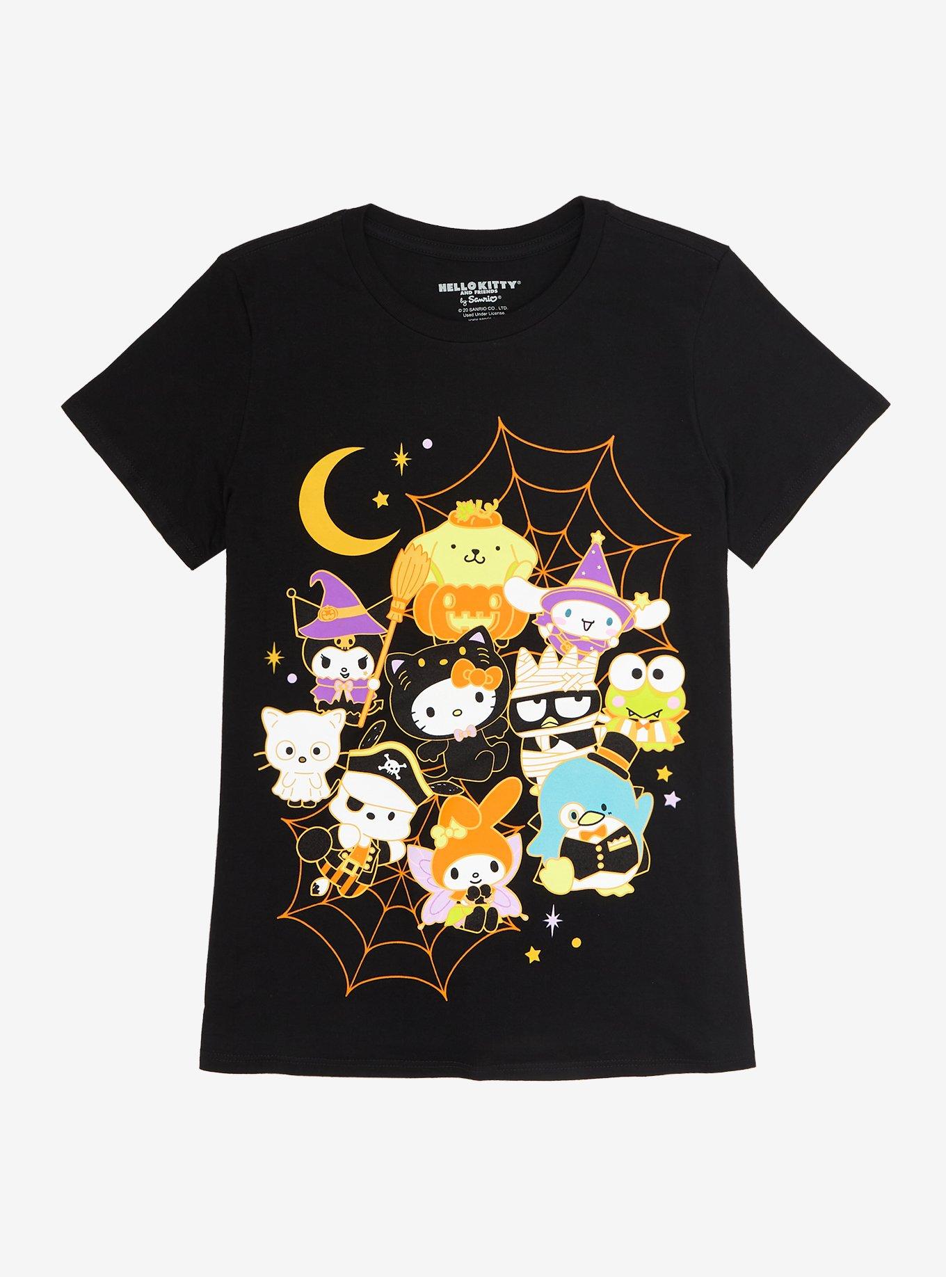 Hello Kitty And Friends Halloween Costumes Boyfriend Fit Girls T-Shirt, MULTI, hi-res