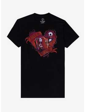 The Nightmare Before Christmas Eternal Love Heart Girls T-Shirt, , hi-res
