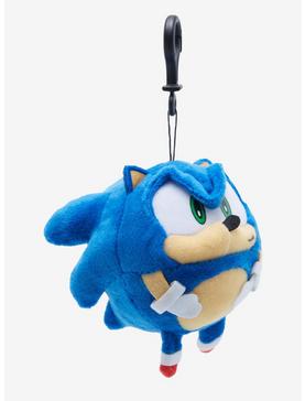 Sonic The Hedgehog Round Plush Key Chain, , hi-res