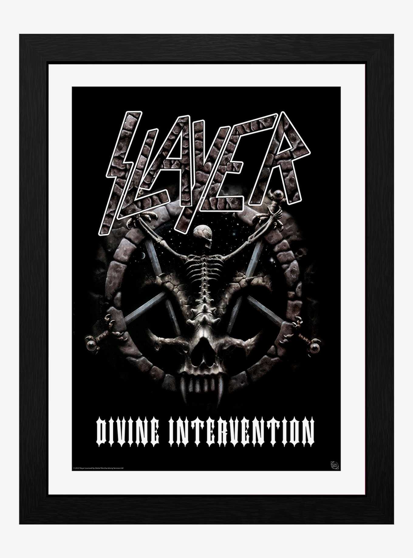 Slayer Divine Intervention Framed Poster, , hi-res