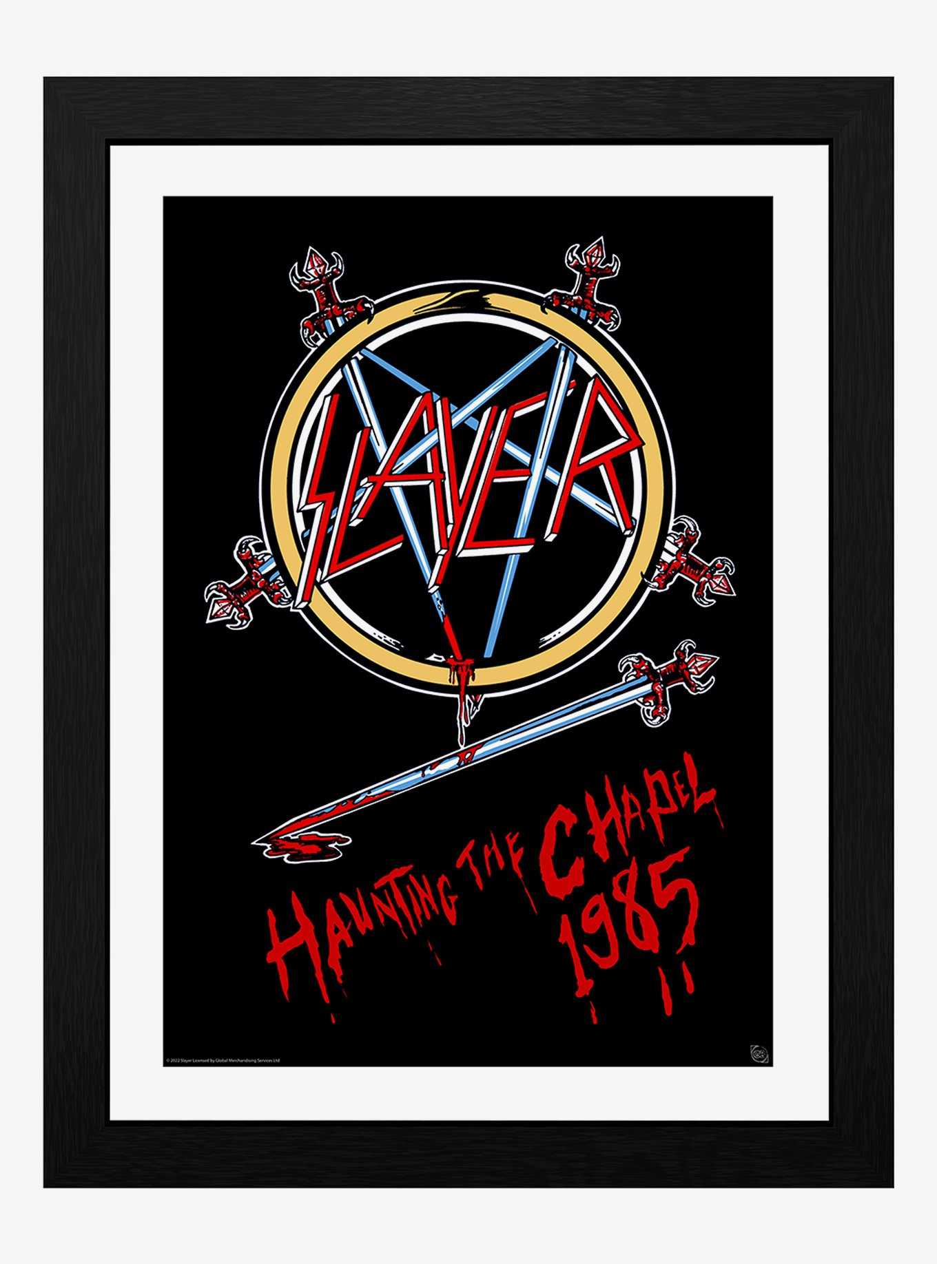 Slayer Haunting the Chapel Framed Poster, , hi-res
