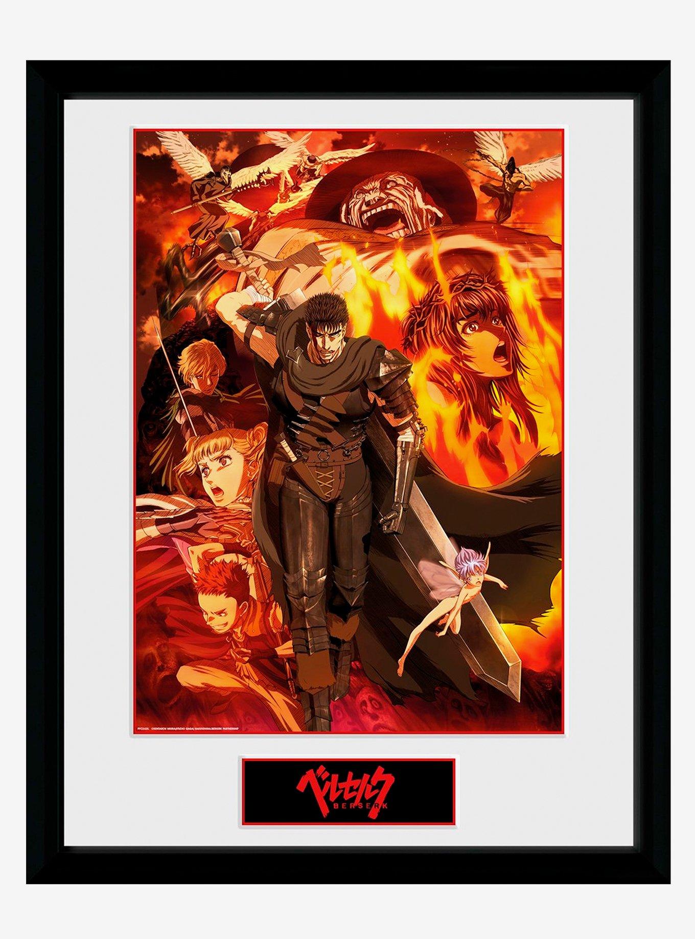 Berserk Collage Framed Poster