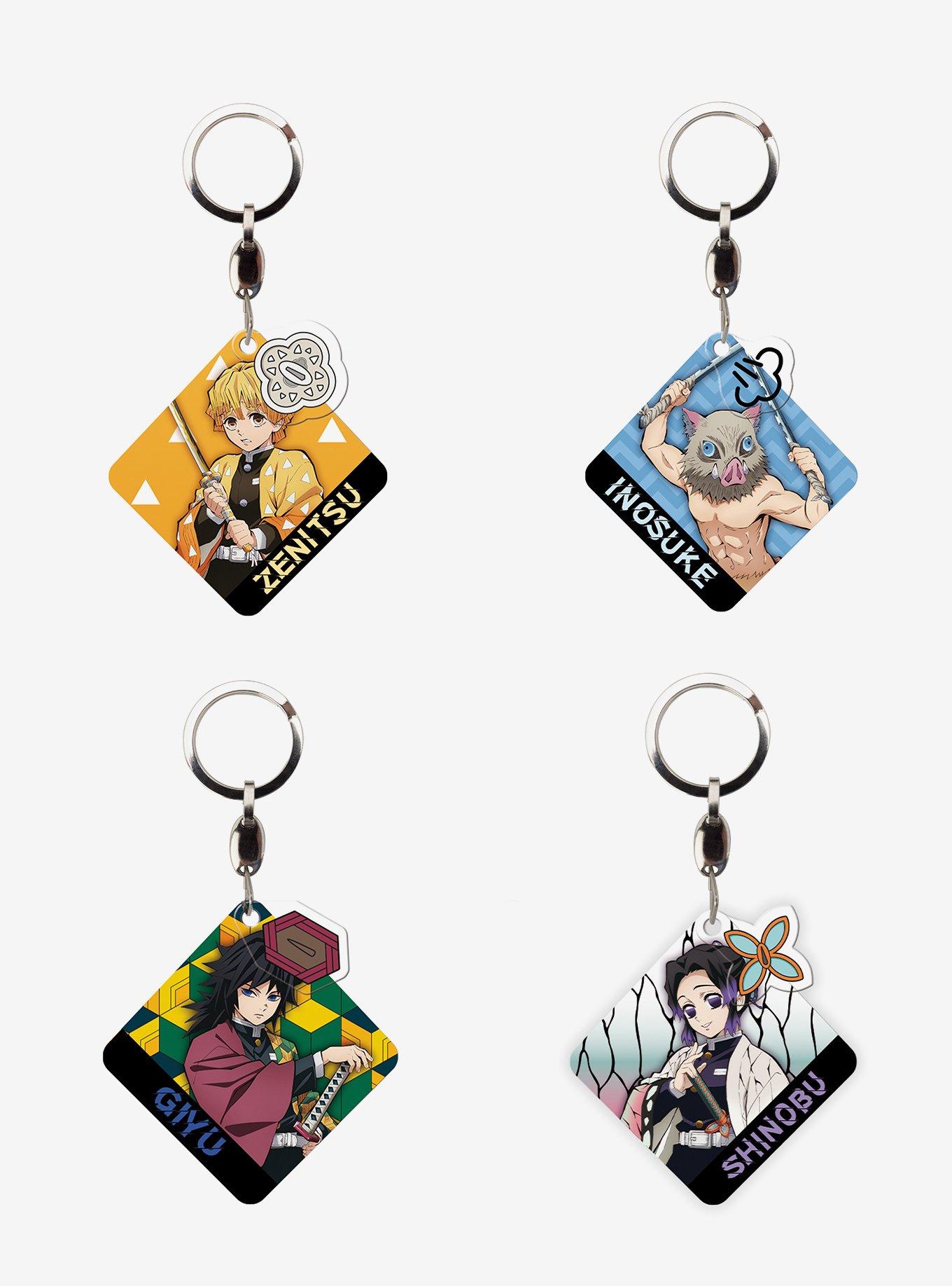 Demon Slayer: Kimetsu No Yaiba Keychain Bundle, , hi-res