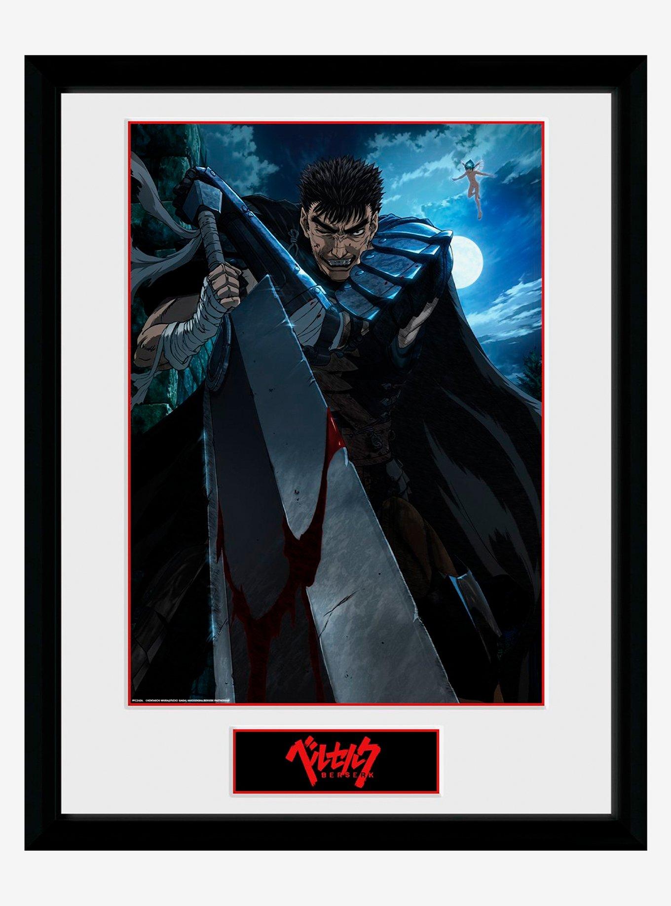 Berserk Guts Framed Poster, , hi-res