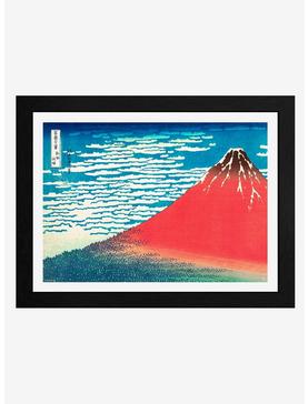 Hokusai Red Fiji Framed Poster, , hi-res
