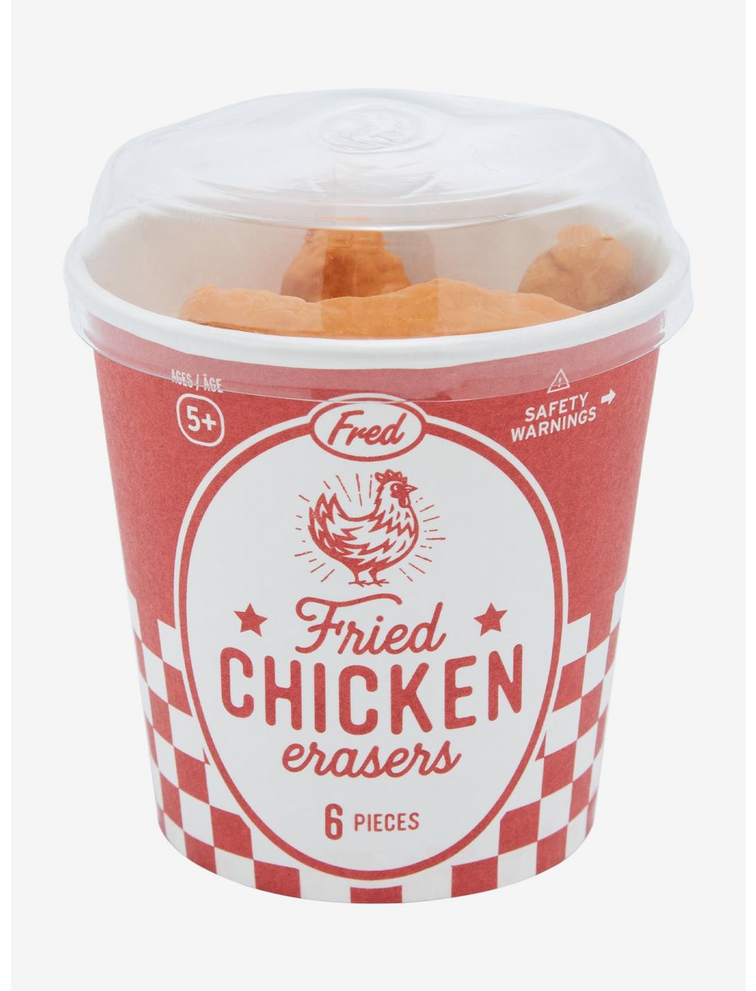 Fried Chicken Eraser Set, , hi-res