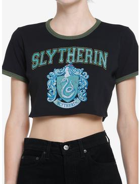 Harry Potter Slytherin Vintage Ringer Girls Baby T-Shirt, , hi-res
