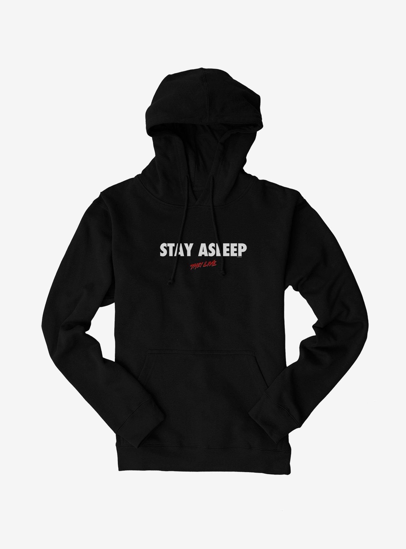 They Live Stay Asleep Hoodie, , hi-res