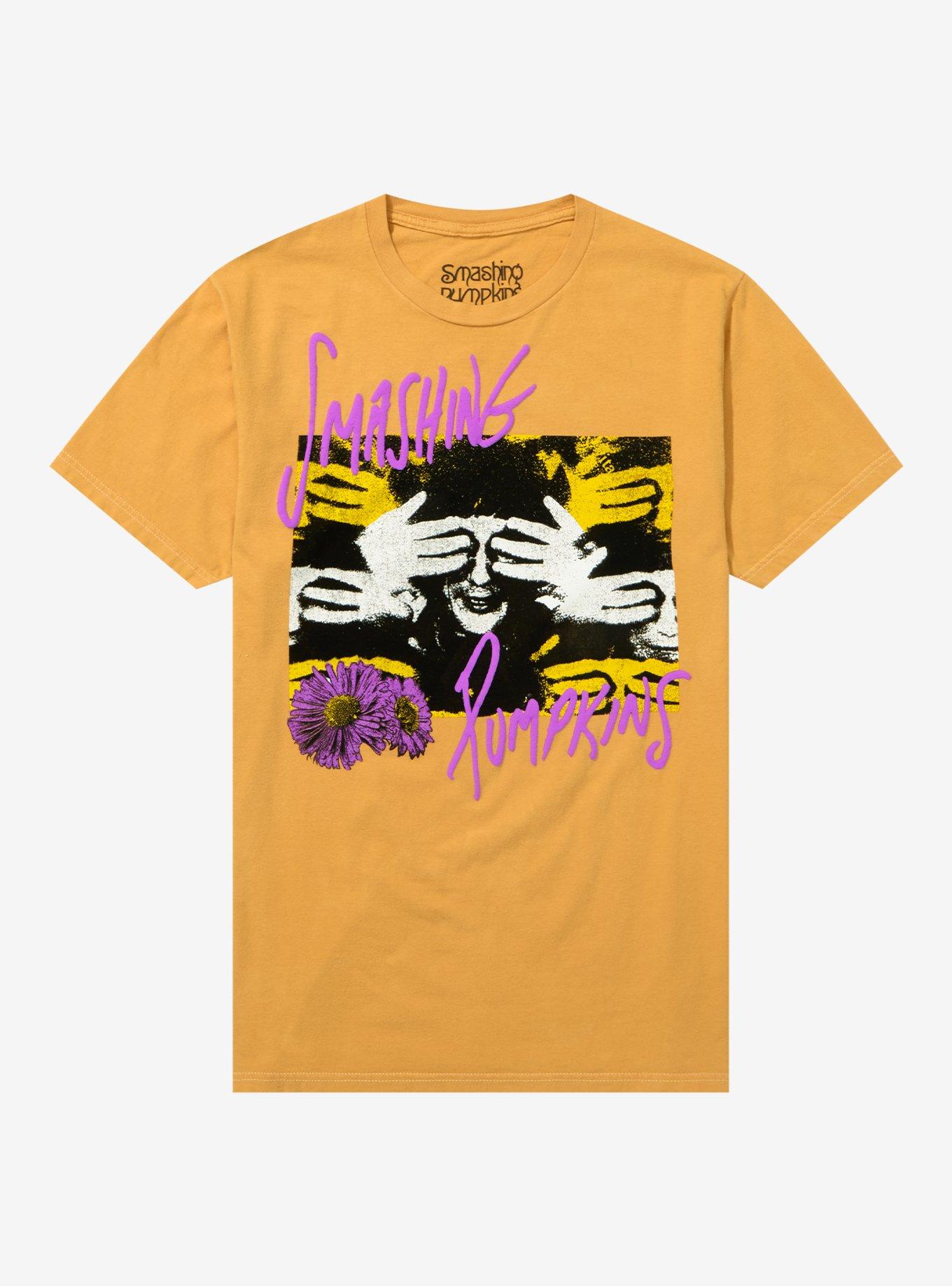 The Smashing Pumpkins Hands Girls T-Shirt, BURNT ORANGE, hi-res