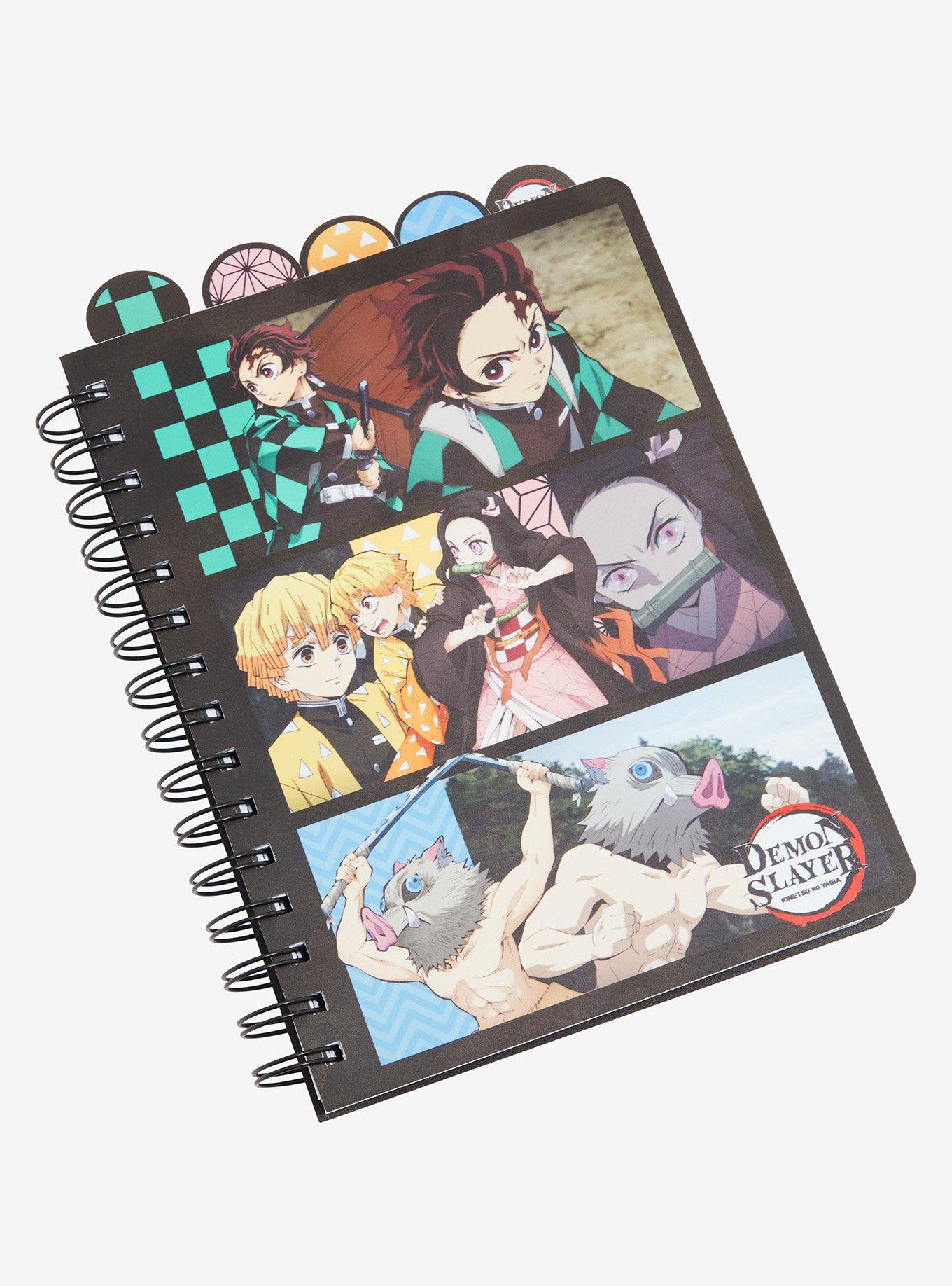 Demon Slayer: Kimetsu no Yaiba Character Panels Figural Tab Journal, , hi-res