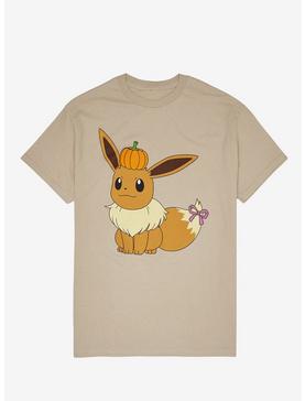 Pokemon Eevee Pumpkin Boyfriend Fit Girls T-Shirt, , hi-res