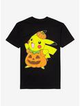 Pokemon Pikachu Pumpkin Boyfriend Fit Girls T-Shirt, MULTI, hi-res