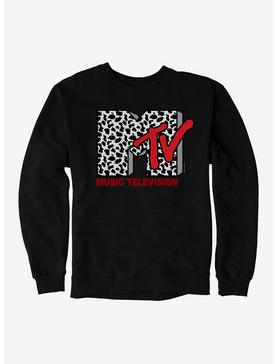 MTV Cow Print Logo Sweatshirt, , hi-res