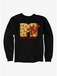 MTV Pizza Logo Sweatshirt, BLACK, hi-res
