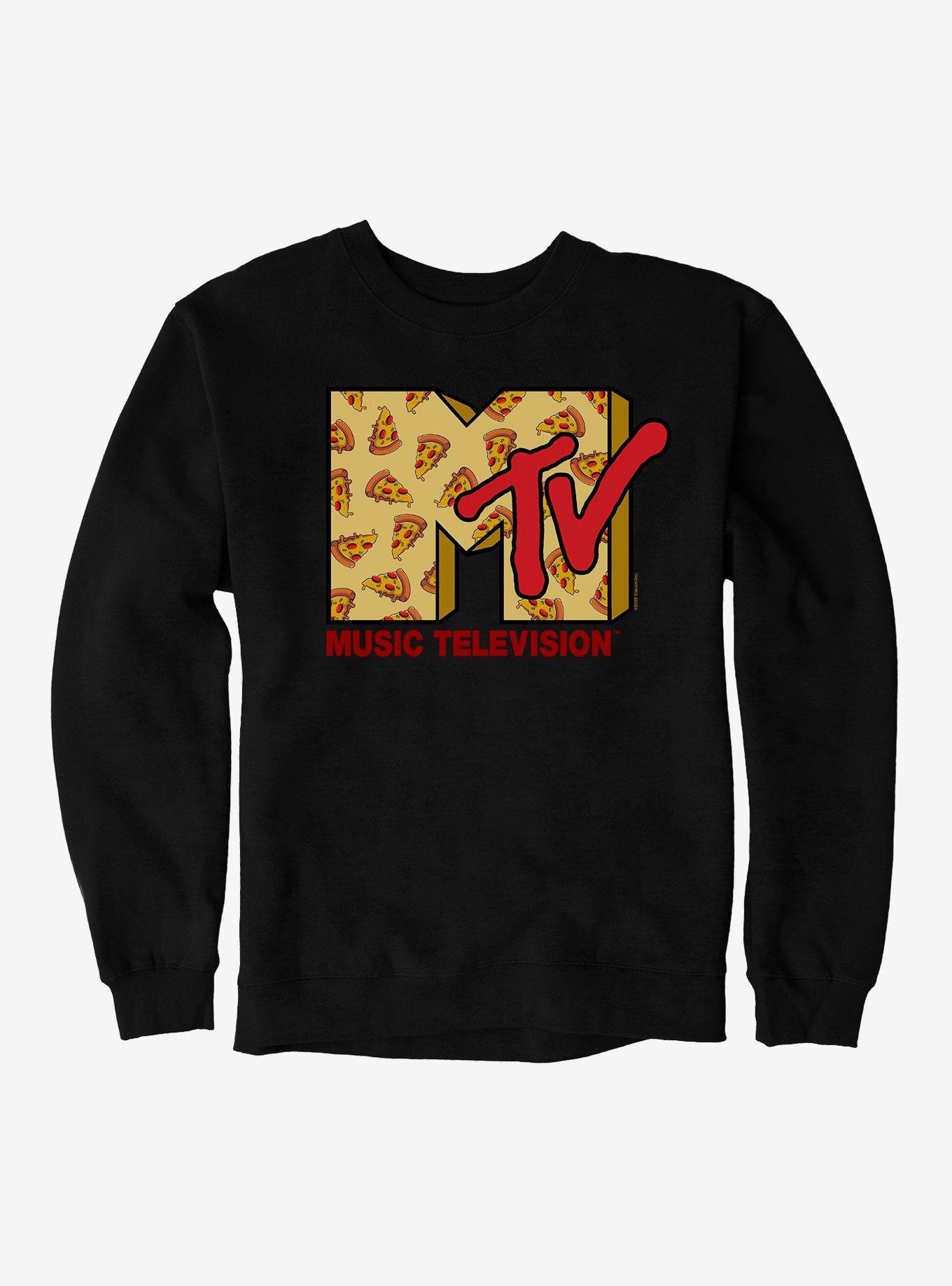 MTV Pizza Logo Sweatshirt, , hi-res