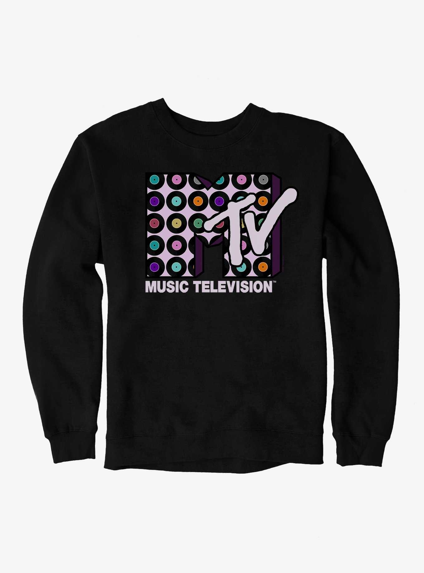 MTV Vinyl Logo Sweatshirt, , hi-res