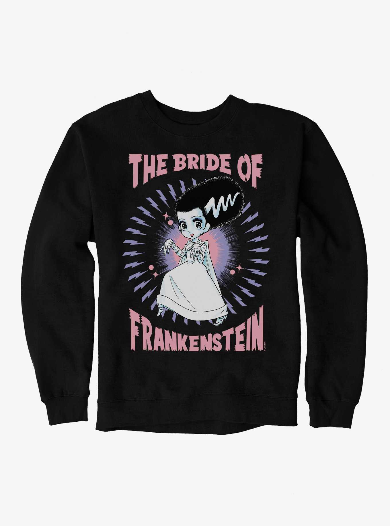 Universal Anime Monsters Bride Of Frankenstein Sweatshirt, , hi-res