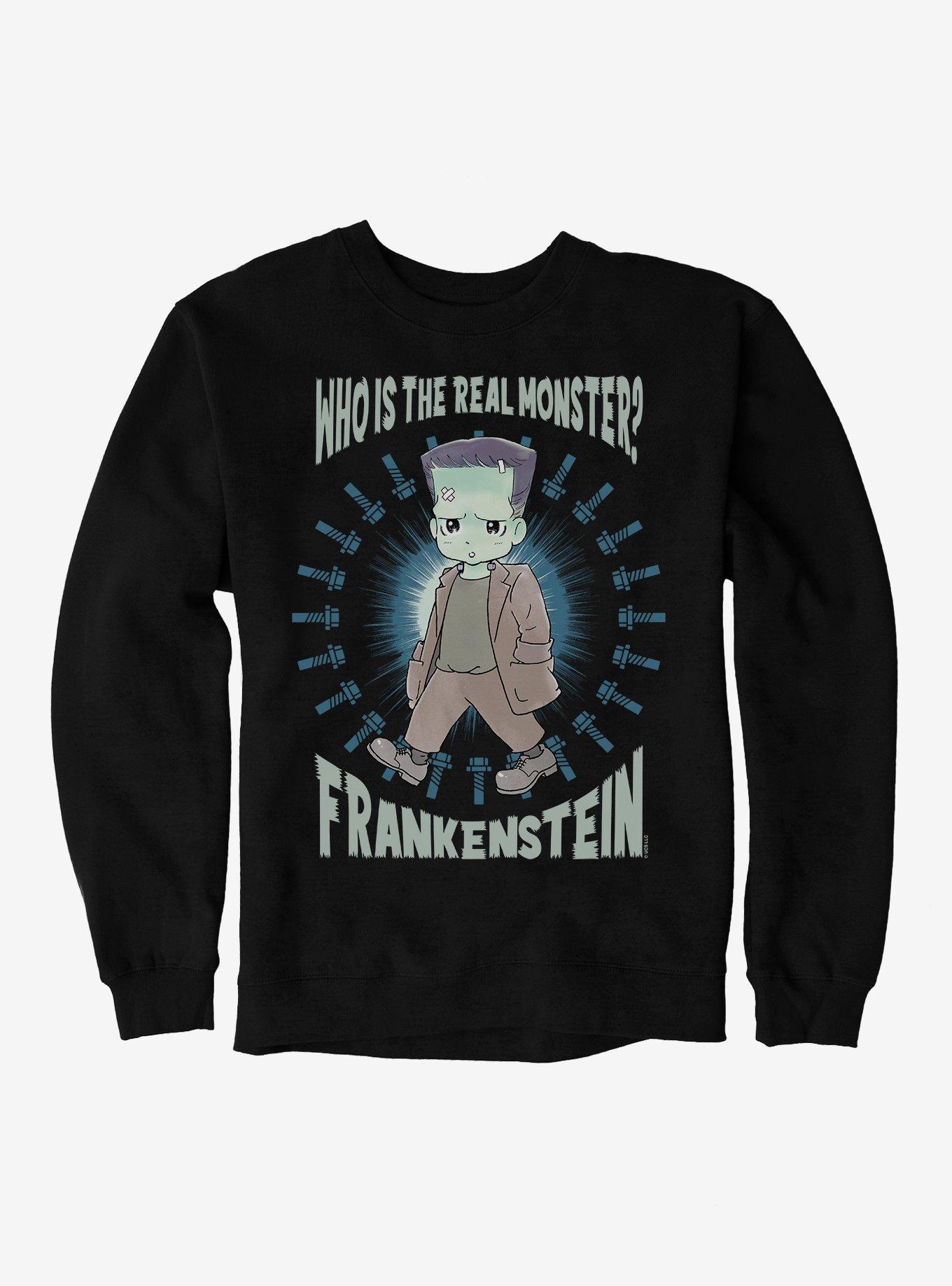 Universal Anime Monsters Real Monster Frankenstein Sweatshirt, , hi-res