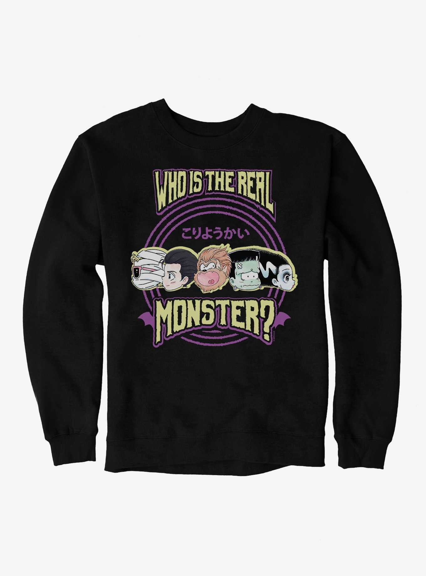 Universal Anime Monsters The Real Monster Lineup Sweatshirt, , hi-res