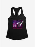 MTV Galaxy Logo Girls Tank, BLACK, hi-res